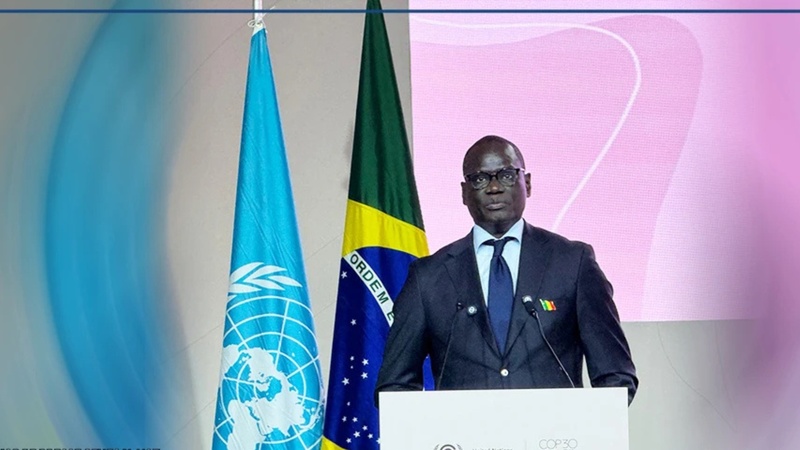 Le Sénégal appelle à une mise en œuvre urgente du financement climatique lors de la COP30 à Belém Le Sénégal appelle à une mise en œuvre urgente du financement climatique lors de la COP30 à Belém