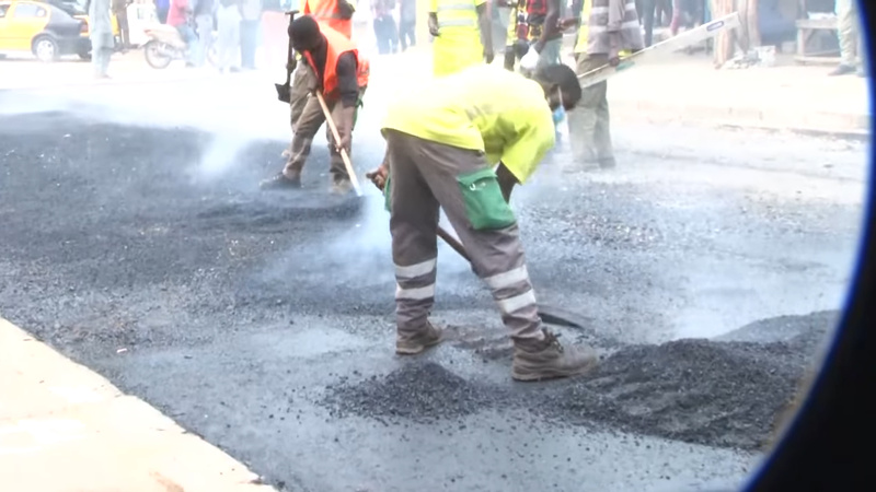 Thiès : lancement d’un forage sur l’avenue Caen et dernière phase d’ouverture de la route à Aynina Fall Thiès : lancement d’un forage sur l’avenue Caen et dernière phase d’ouverture de la route à Aynina Fall