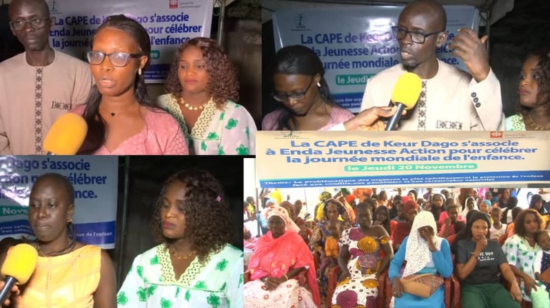 Journée de l’Enfant à Keur Dago : sécurité, dignité et avenir pour les enfants vulnérables