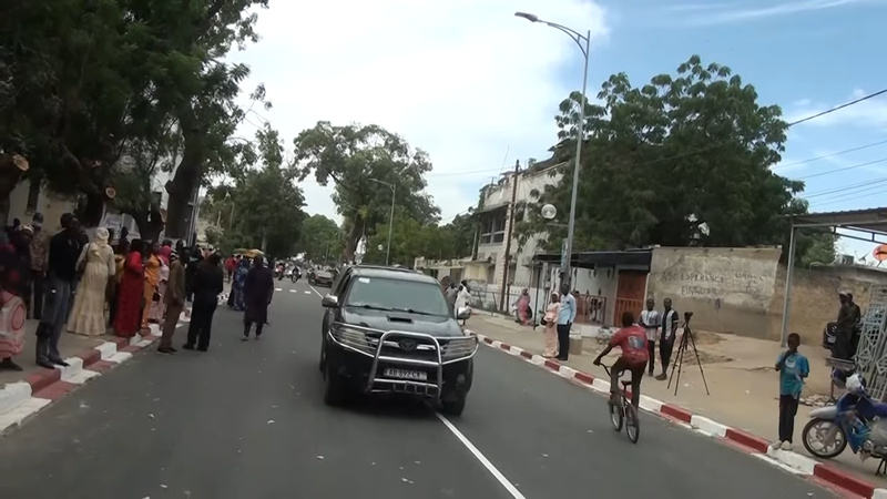 Thiès : Inauguration de la route de Aynina Fall par Babacar Diop