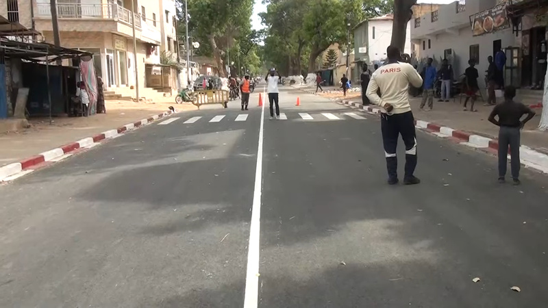 Thiès : Inauguration de la route de Aynina Fall par Babacar Diop
