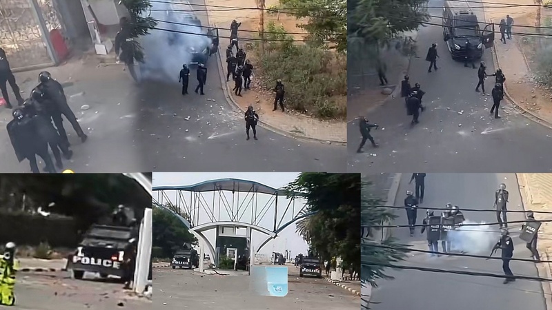 Nouvelle confrontation entre étudiants et forces de sécurité sur la corniche Nouvelle confrontation entre étudiants et forces de sécurité sur la corniche