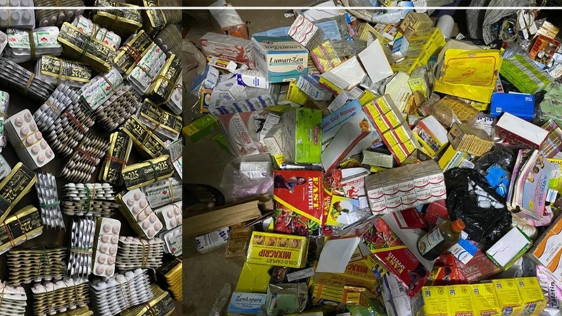 Kédougou : Interpellation d’un individu trouvé avec un important stock de médicaments non autorisés Kédougou : Interpellation d’un individu trouvé avec un important stock de médicaments non autorisés