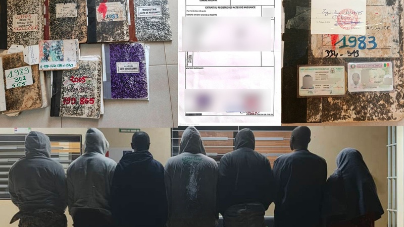 Ziguinchor : une affaire de fraude aux actes d’état civil ébranle l’administration locale Ziguinchor : une affaire de fraude aux actes d’état civil ébranle l’administration locale