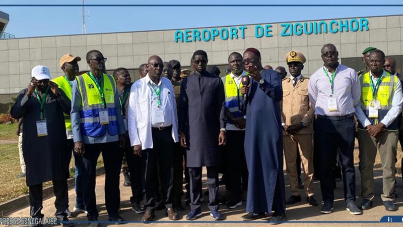 Aéroport de Ziguinchor : une livraison annoncée pour fin avril 2026 Aéroport de Ziguinchor : une livraison annoncée pour fin avril 2026