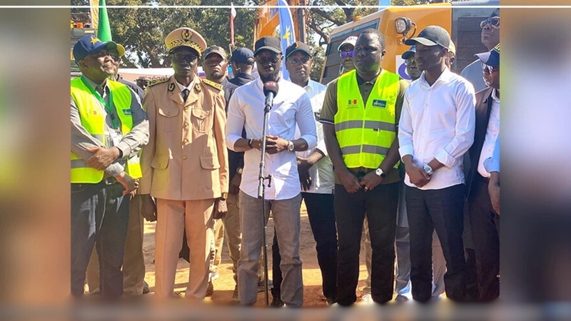 Sédhiou : lancement des travaux de la route Sandiniéri–frontière bissau-guinéenne Sédhiou : lancement des travaux de la route Sandiniéri–frontière bissau-guinéenne