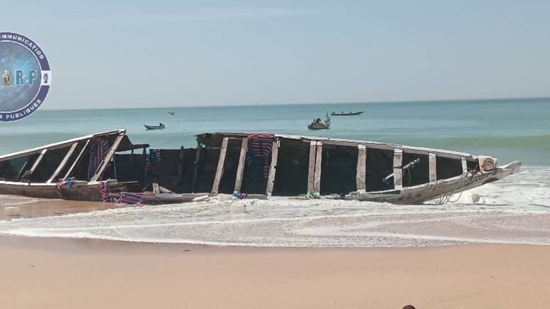 Popenguine : interception d’une pirogue transportant 123 candidats à l’émigration irrégulière