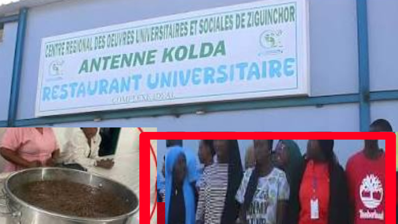 Crise sur le campus de Kolda : vandalisme après la fermeture du restaurant universitaire