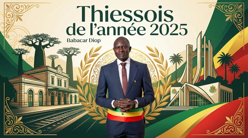 Babacar Diop, Thiessois de l’année 2025 : une année charnière pour la Cité du Rail Par Thiesinfo