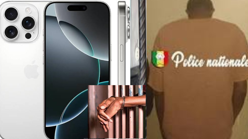Thiès : Il achète un iPhone 16 Pro Max volé à 100 000 FCFA et se retrouve en prison
