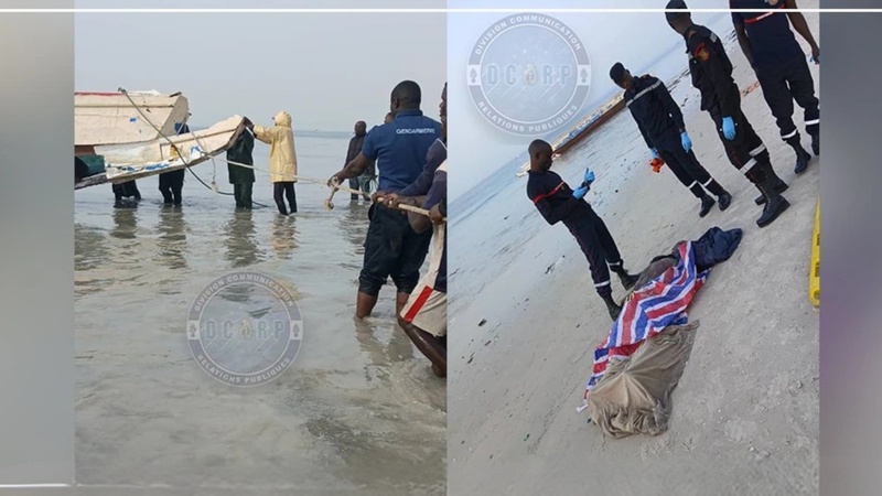 Thiaroye-sur-Mer : 61 migrants secourus après l’interception d’une pirogue à Mbattal Thiaroye-sur-Mer : 61 migrants secourus après l’interception d’une pirogue à Mbattal