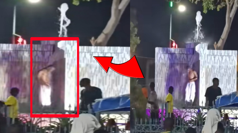 Thiès : un homme prend son bain en pleine journée à la Promenade des Thiessois