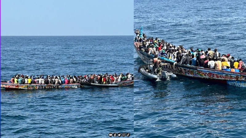 Migration irrégulière : une pirogue partie de Dionewar interceptée en Mauritanie, deux morts signalés Migration irrégulière : une pirogue partie de Dionewar interceptée en Mauritanie, deux morts signalés
