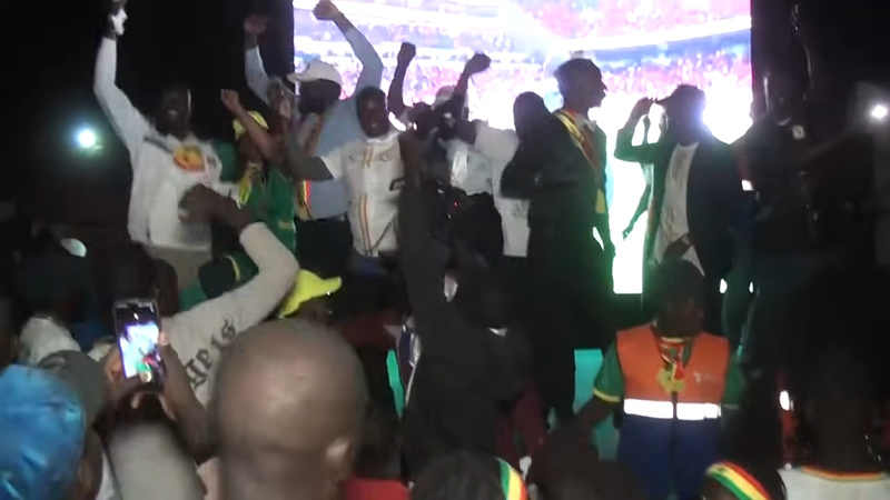 Thiès en fête après la victoire historique du Sénégal à la CAN 2025