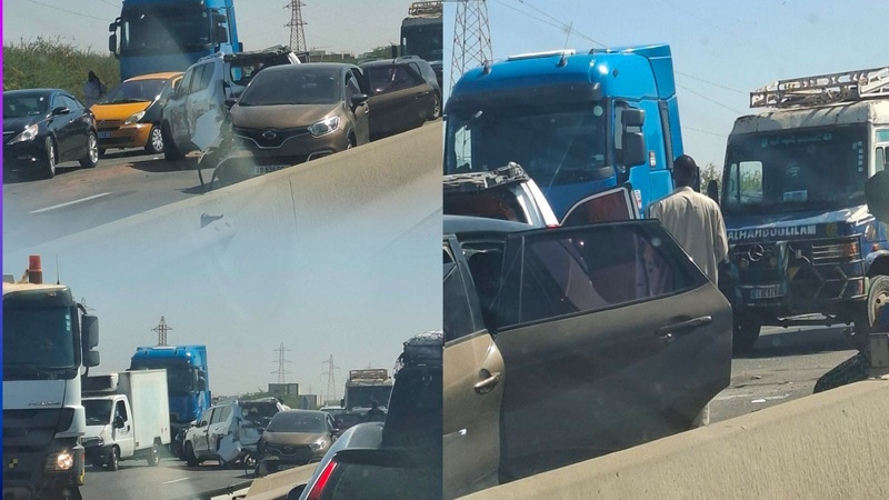 Accident sur l’autoroute à péage : circulation ralentie près de l’usine Senico Accident sur l’autoroute à péage : circulation ralentie près de l’usine Senico