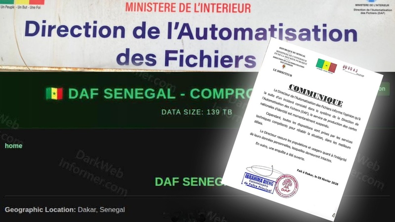 Incident informatique à la DAF : suspension provisoire de la production des cartes d’identité