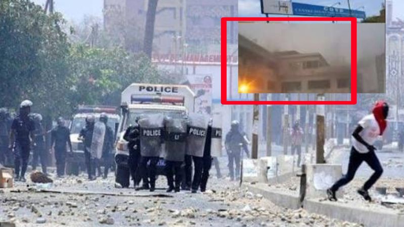 UCAD : une chambre en feu, des étudiants sautent du troisième étage UCAD : une chambre en feu, des étudiants sautent du troisième étage