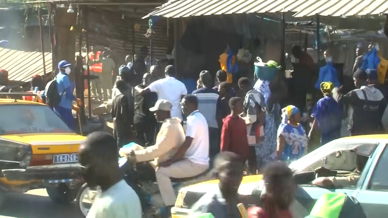 Marché central de Thiès : des magasins dégagés pour préserver la visibilité du train
