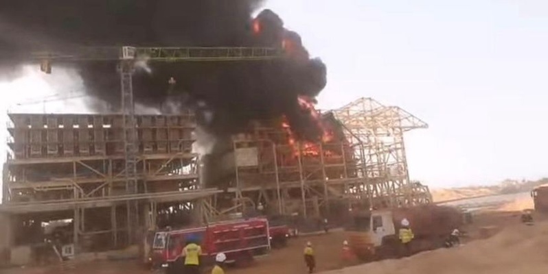 Diogo : incendie maîtrisé sur le site minier d’Eramet Grande Côte Diogo : incendie maîtrisé sur le site minier d’Eramet Grande Côte