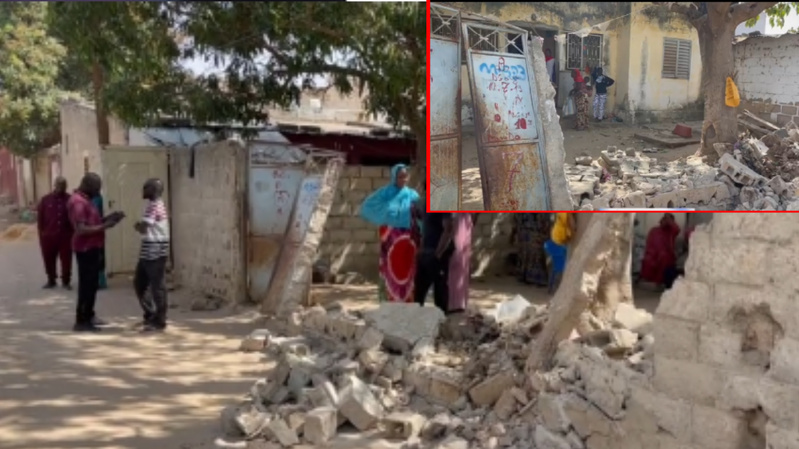 Litige foncier à Thiès : Une maison démolie à Madina Fall sous les yeux d’une veuve et de ses enfants Litige foncier à Thiès : Une maison démolie à Madina Fall sous les yeux d’une veuve et de ses enfants