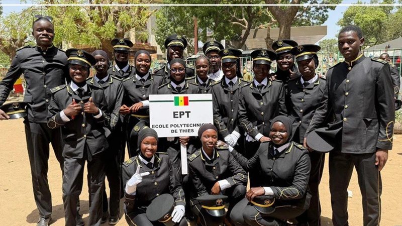 Fête de l’indépendance à Thiès : l’EPT remporte le prix du meilleur défilé civil