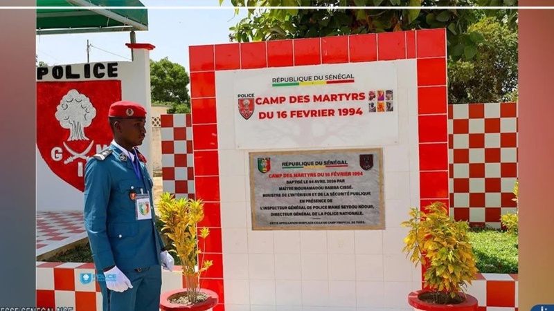 Thiès : le Camp Tropical rebaptisé en hommage aux policiers du 16 février 1994 Thiès : le Camp Tropical rebaptisé en hommage aux policiers du 16 février 1994