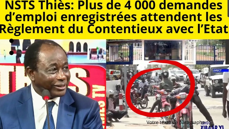 Après les fastes du 4 Avril, Ibrahima Macodou Fall tend à l’État une chance de créer rapidement de l’emploi à Thiès Après les fastes du 4 Avril, Ibrahima Macodou Fall tend à l’État une chance de créer rapidement de l’emploi à Thiès