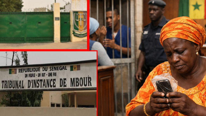 MBour : piégé par son propre fils, une mère condamnée pour introduction de téléphone en prison MBour : piégé par son propre fils, une mère condamnée pour introduction de téléphone en prison