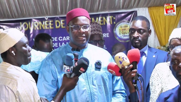 Thiès : lancement des cartes NRJ/Jàmm Ji sous la supervision d’Abdou Khadre Ndiaye Thiès : lancement des cartes NRJ/Jàmm Ji sous la supervision d’Abdou Khadre Ndiaye