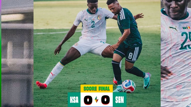 Le Sénégal et l’Arabie saoudite se neutralisent en match de préparation Le Sénégal et l’Arabie saoudite se neutralisent en match de préparation