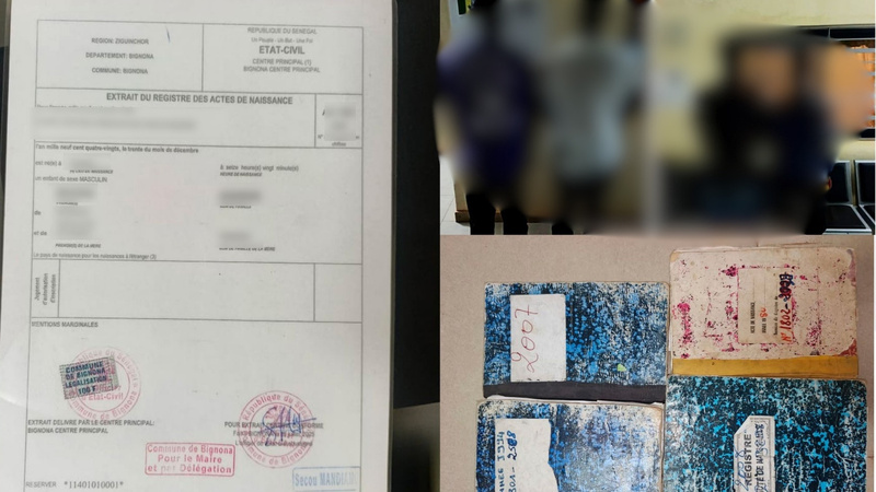 Ziguinchor : quatre personnes déférées dans une affaire présumée d’escroquerie et de fraude documentaire Ziguinchor : quatre personnes déférées dans une affaire présumée d’escroquerie et de fraude documentaire