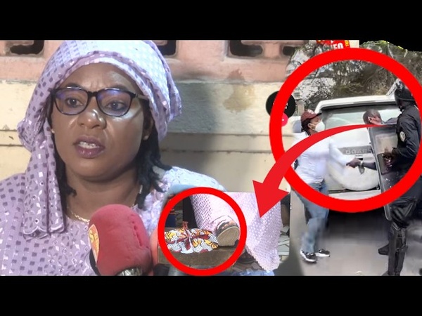 Arretéé et Blessée devant l'assemblée l'ex deputé Maimouna séne retrace le film