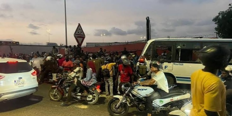 Le rond-point Nguinth encore frappé par un accident mortel Le rond-point Nguinth encore frappé par un accident mortel