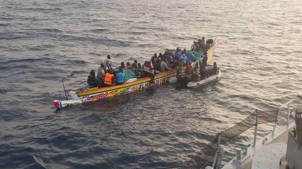 Saint-Louis : 456 migrants secourus en mer par la Marine nationale en quelques jours