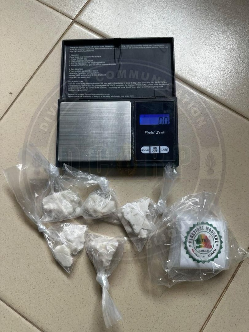 Trafic présumé de cocaïne : un ressortissant nigérian interpellé avec près de 26 grammes