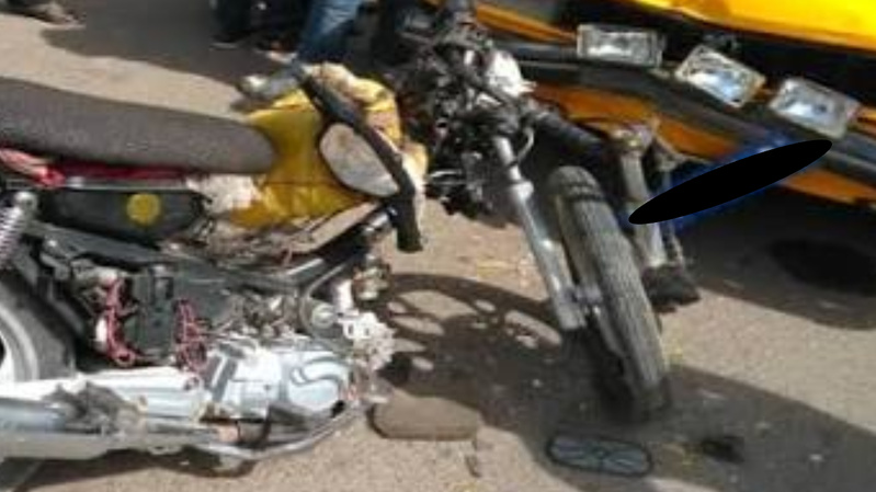 Thiès : violent choc entre un taxi et une moto Jakarta, la circulation perturbée par des travaux