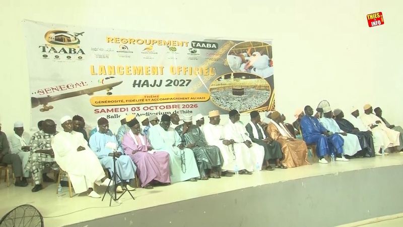 Hajj 2027 : Taaba Voyages Sénégal lance sa campagne Hajj 2027 : Taaba Voyages Sénégal lance sa campagne