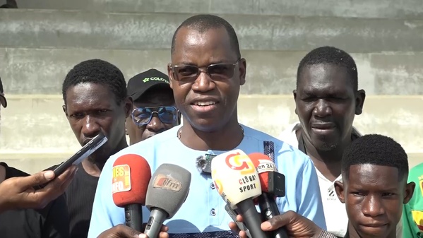 Yankhoba Diattara présente le projet Mbaaxane 2.0 à Thiès. Capture vidéo : Thiesinfo TV, 20 octobre 2026.