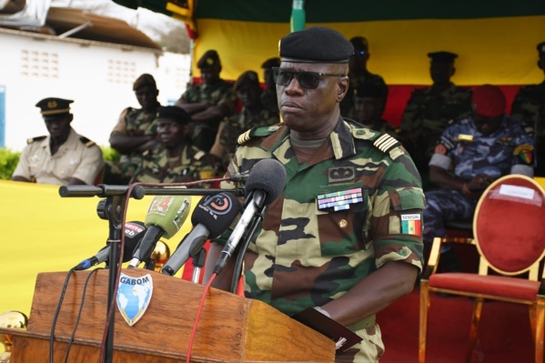 Le colonel Mohamadou Abdoulaye Sylla — photo d’archives publiée par la RTS. Le colonel Mohamadou Abdoulaye Sylla — photo d’archives publiée par la RTS.