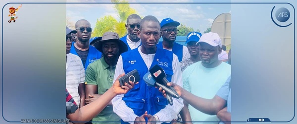 Préparatifs de l’embellissement des communes de Mbour pour les JOJ — photo publiée par l’APS. Préparatifs de l’embellissement des communes de Mbour pour les JOJ — photo publiée par l’APS.