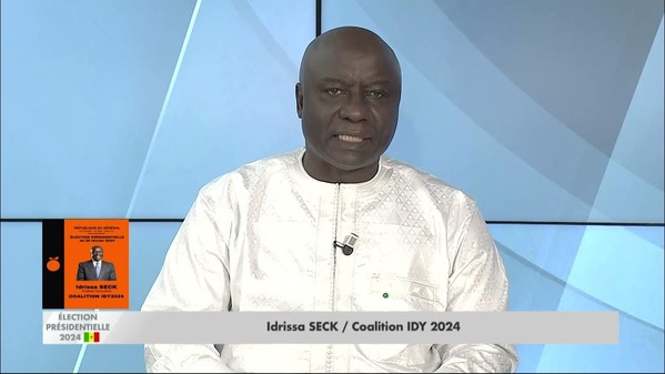 Idrissa Seck. Image d’archives de la campagne de 2024, publiée sur Thièsinfo.