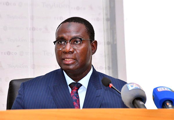 Moussa Bala Fofana, ministre de l’Urbanisme. Photo d’archives publiée sur Thièsinfo.