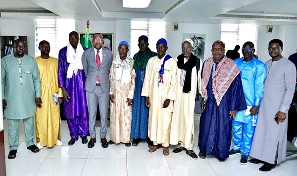 Rencontre avec des acteurs de l’élevage de Ndiaganiao, précédemment publiée par Thièsinfo le 21 octobre. Photo d’archives ; elle ne représente pas la séance du FONSTAB du 23 octobre.