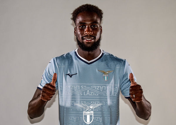 Boulaye Dia. Photo d’archives reprise de Thièsinfo, publiée en 2024 à l’occasion de son arrivée à la Lazio ; elle ne montre pas Rennes-Strasbourg.