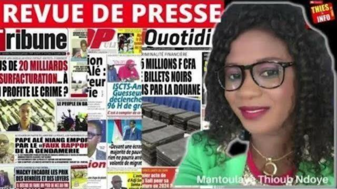 REVUE DE PRESSE (WOLOF) ZIK FM 12 05 2023