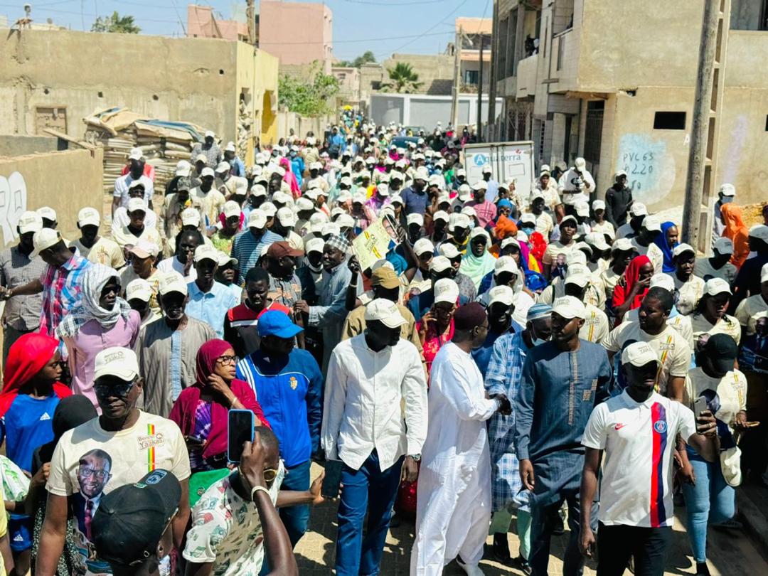 Prédiction d'une victoire au premier tour pour Amadou BA : Abdou Karim Sall en campagne à Mbao