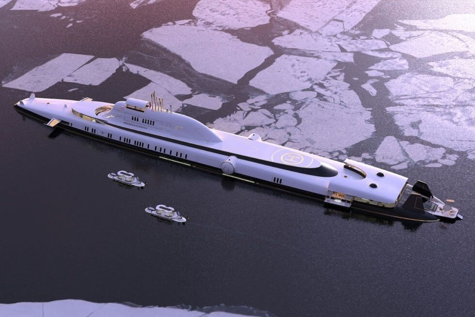 Explorez le luxueux yacht sous-marin : le nouveau must-have des ultra-riches !