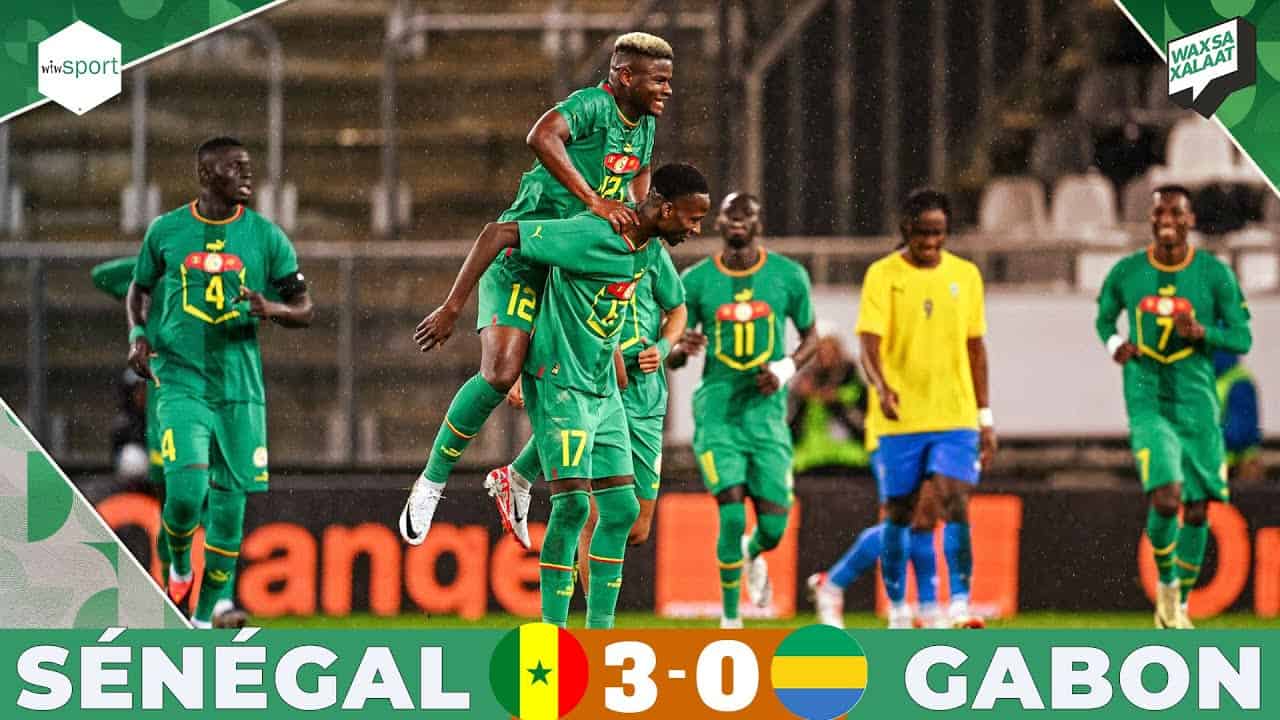 Victoire convaincante du Sénégal contre le Gabon en match amical