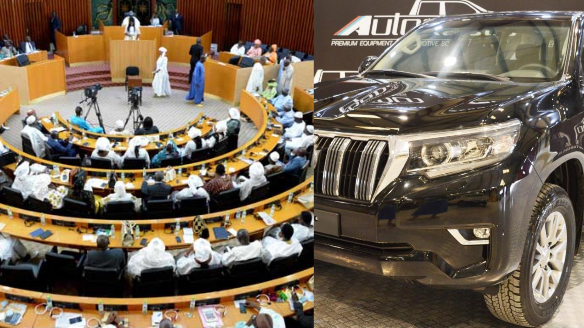 Privilèges pour le Bureau de l’Assemblée nationale : Dotation de voitures de luxe