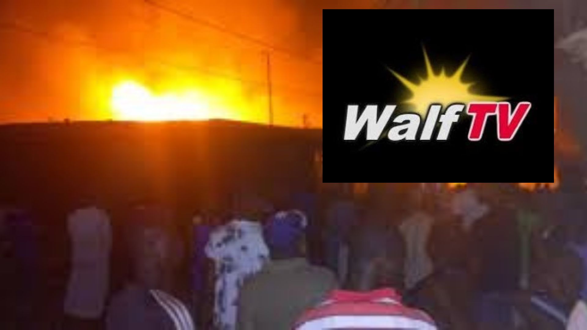 Incendie à Walfadjiri : Dégâts importants signalés